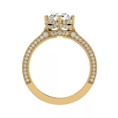 Tessa Halo Engagement Ring