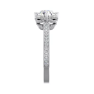 Tessa Halo Engagement Ring