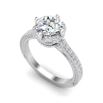 Tessa Halo Engagement Ring