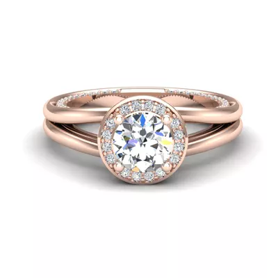 Miriam Halo Engagement Ring