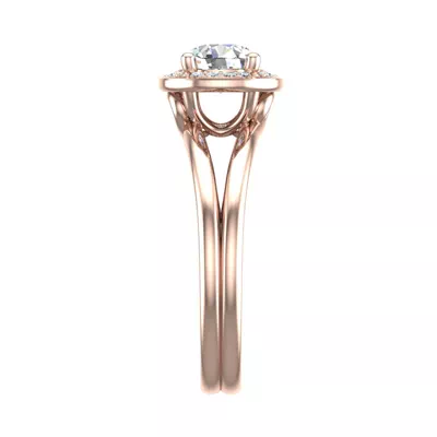 Miriam Halo Engagement Ring