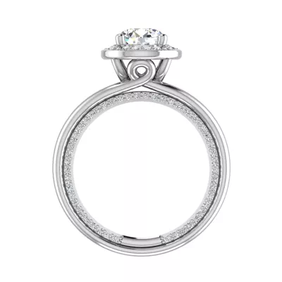 Miriam Halo Engagement Ring
