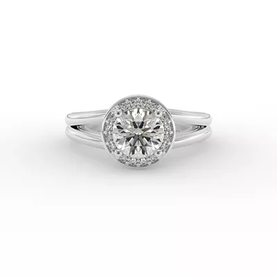 Miriam Halo Engagement Ring