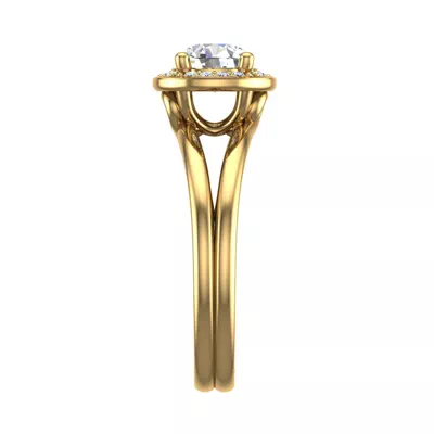 Miriam Halo Engagement Ring