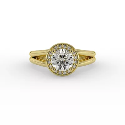 Miriam Halo Engagement Ring