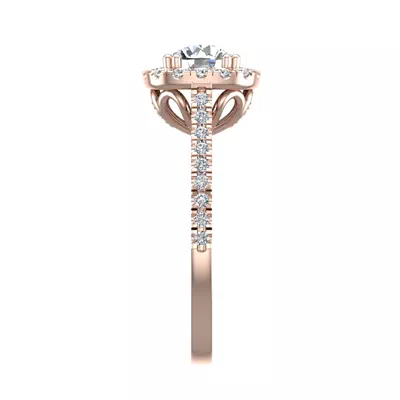 Kailani Halo Engagement Ring
