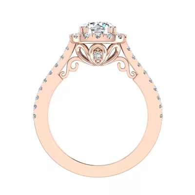 Kailani Halo Engagement Ring