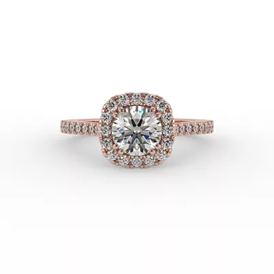 Kailani Halo Engagement Ring