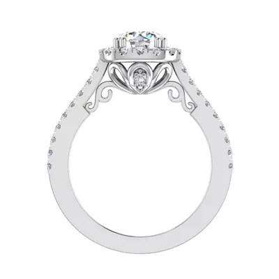 Kailani Halo Engagement Ring