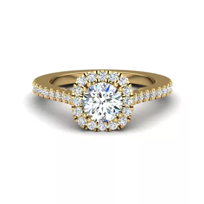 Kailani Halo Engagement Ring