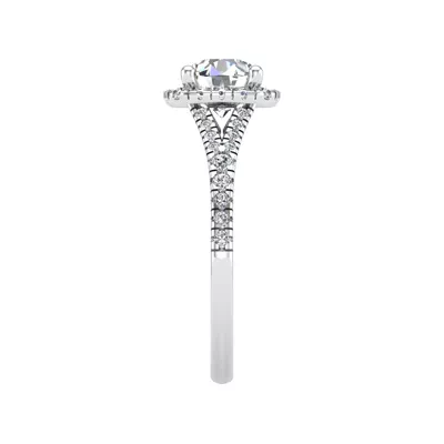 Grace Halo Engagement Ring