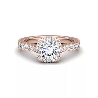 Riley Halo Engagement Ring