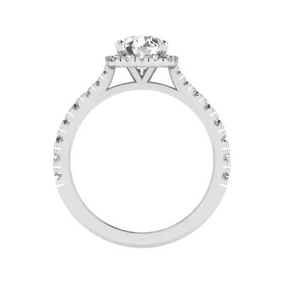 Riley Halo Engagement Ring