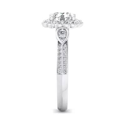 Phoenix Halo Wrap Engagement Ring