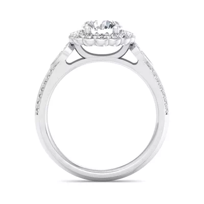 Phoenix Halo Wrap Engagement Ring