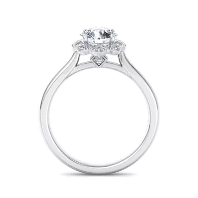 Harley Halo Engagement Ring