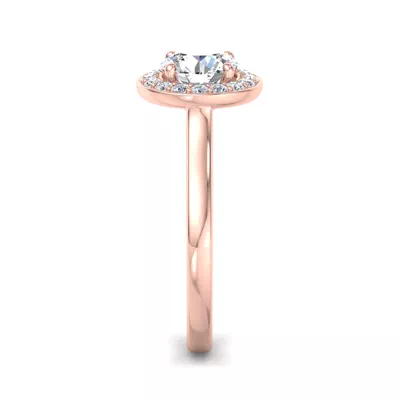 Cait Halo Engagement Ring
