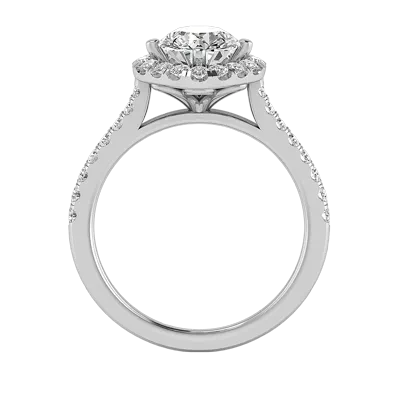 Maggie Halo Engagement Ring