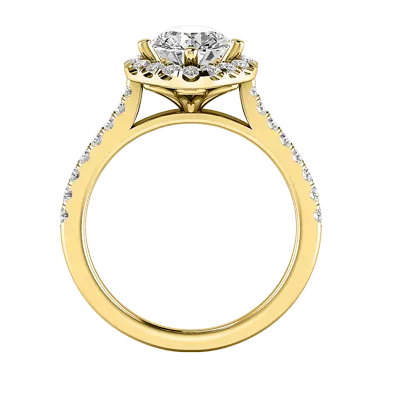 Maggie Halo Engagement Ring