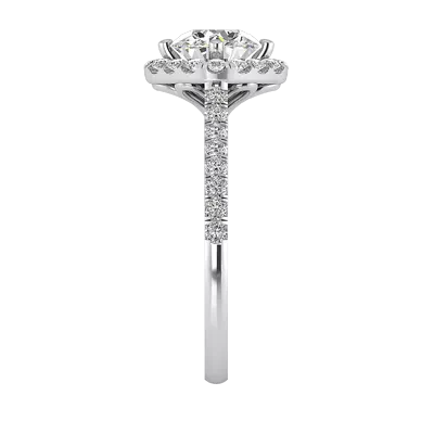 Maggie Halo Engagement Ring
