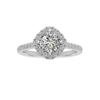 Maggie Halo Engagement Ring