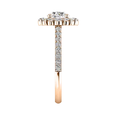 Hayden Halo Engagement Ring