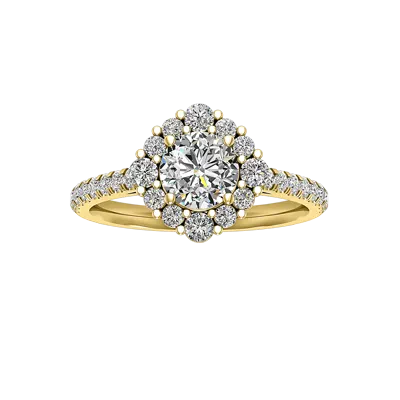 Hayden Halo Engagement Ring