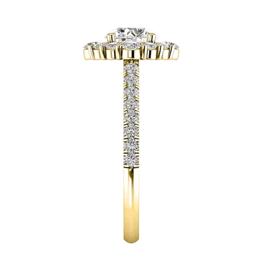 Hayden Halo Engagement Ring
