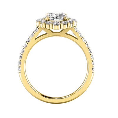 Hayden Halo Engagement Ring