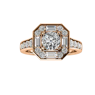 Fiona Halo Engagement Ring