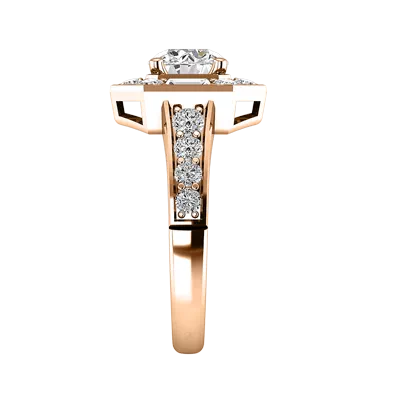 Fiona Halo Engagement Ring