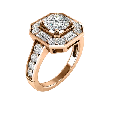 Fiona Halo Engagement Ring