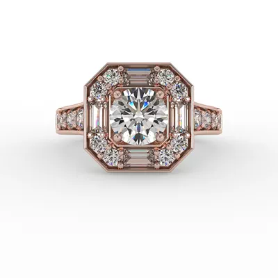 Fiona Halo Engagement Ring