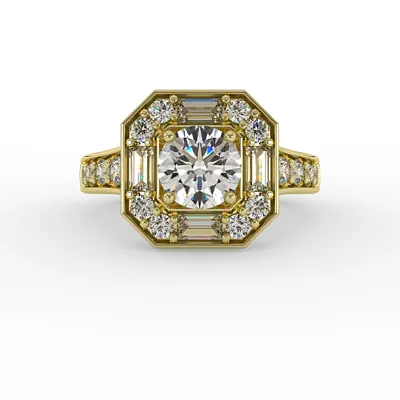 Fiona Halo Engagement Ring