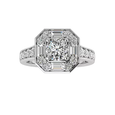 Fiona Halo Engagement Ring