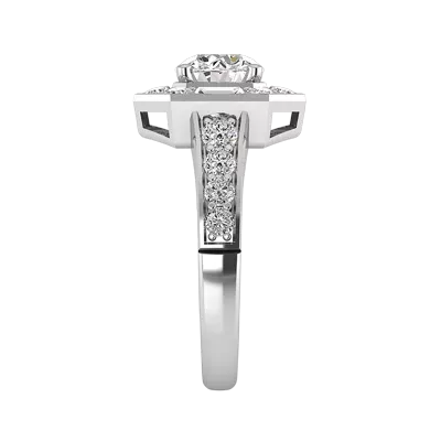 Fiona Halo Engagement Ring