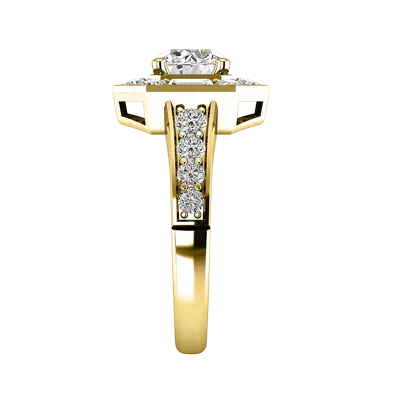 Fiona Halo Engagement Ring