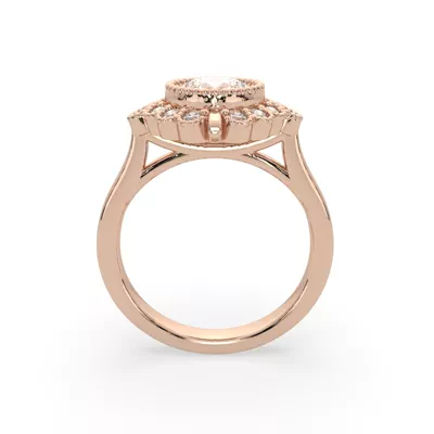 Briella Halo Engagement Ring