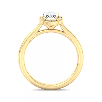 Lennon Halo Engagement Ring