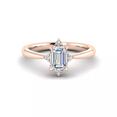 Adriana Halo Engagement Ring