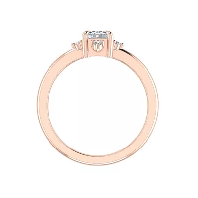 Adriana Halo Engagement Ring