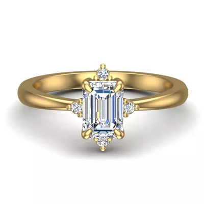 Adriana Halo Engagement Ring