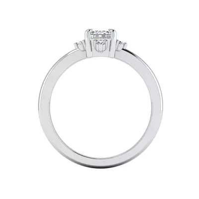 Adriana Halo Engagement Ring