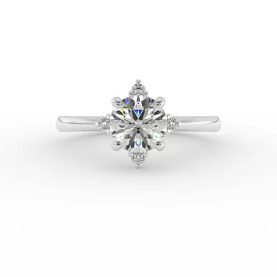 Adriana Halo Engagement Ring