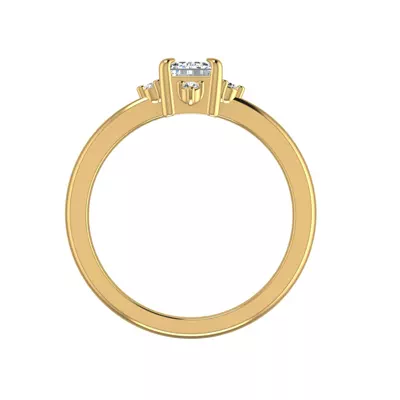 Adriana Halo Engagement Ring