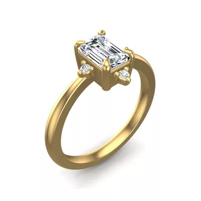 Adriana Halo Engagement Ring