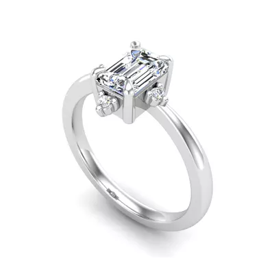 Adriana Halo Engagement Ring