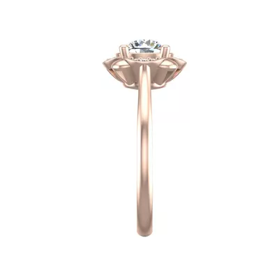 Mariah Halo Engagement Ring