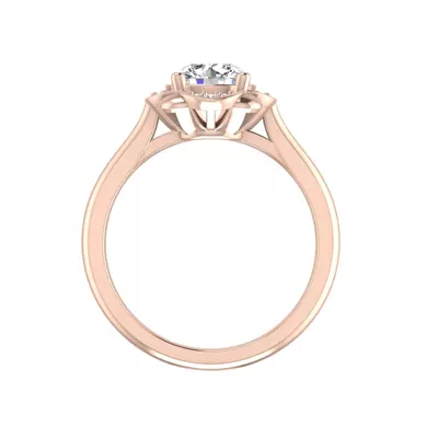 Mariah Halo Engagement Ring