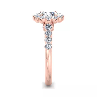 Juliet Halo Engagement Ring